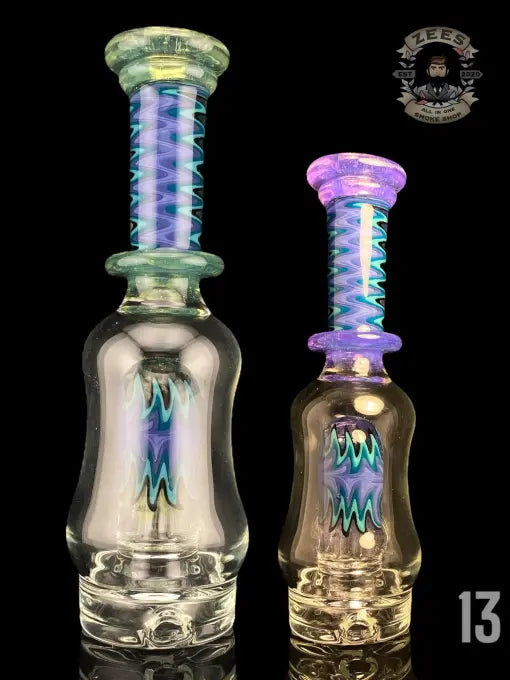 LOGI GLASS ART: WORKED CHUGGER PUFFCO PEAK ATTACHMENT