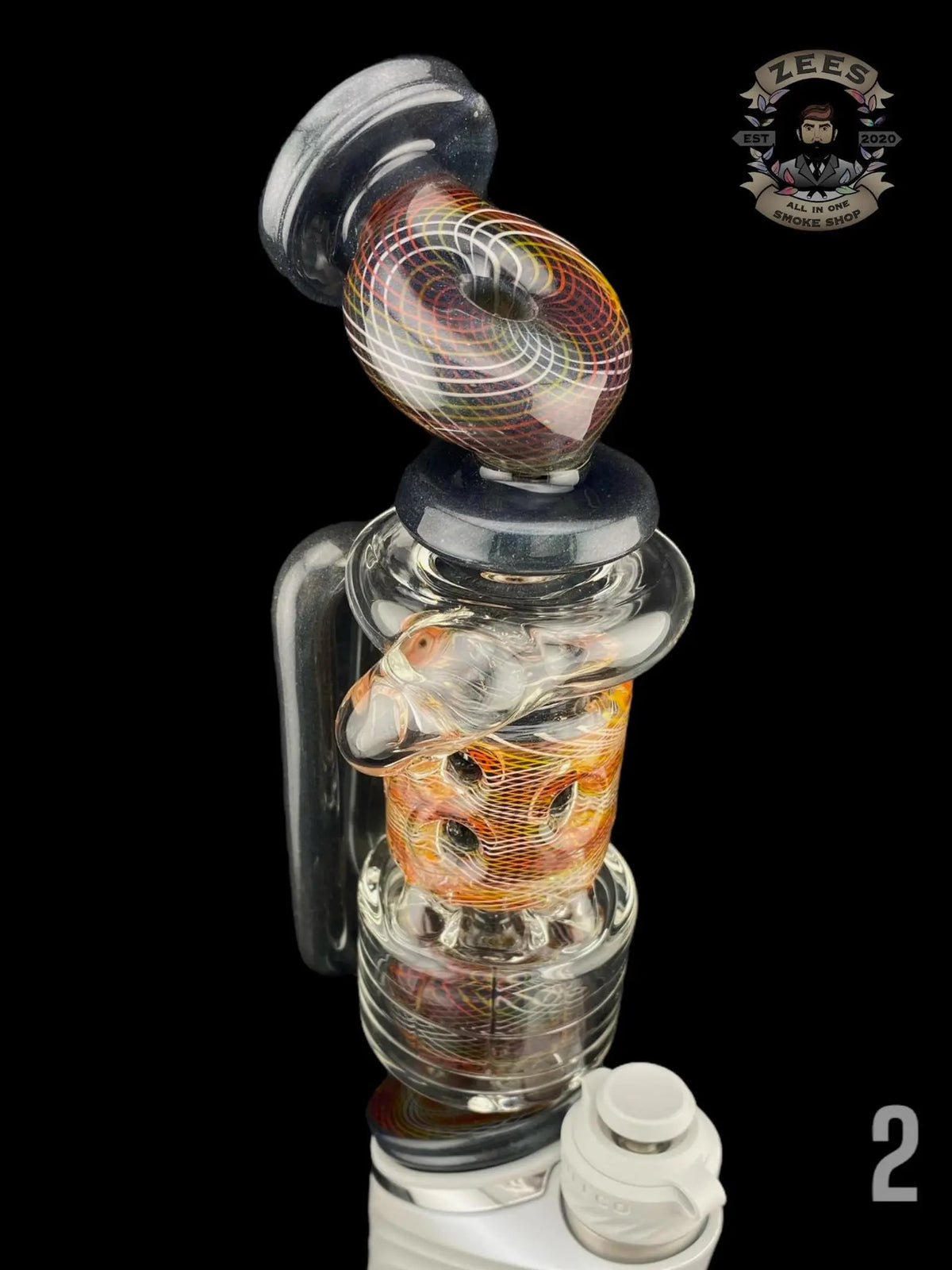 SLATE GLASS: HOLLOW INCYCLER PUFFCO PEAK ATTACHMENT