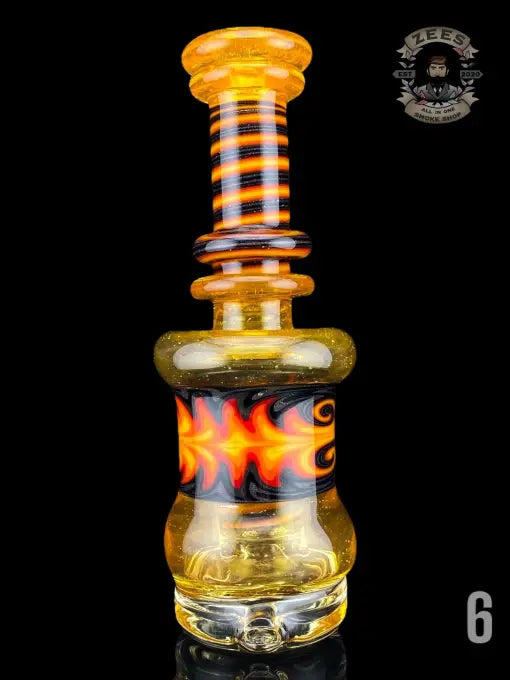 LOGI GLASS ART: WORKED CHUGGER PUFFCO PEAK ATTACHMENT