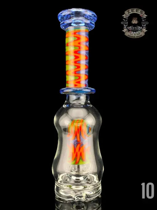 LOGI GLASS ART: WORKED CHUGGER PUFFCO PEAK ATTACHMENT