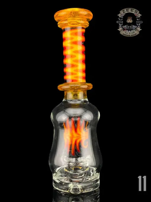 LOGI GLASS ART: WORKED CHUGGER PUFFCO PEAK ATTACHMENT