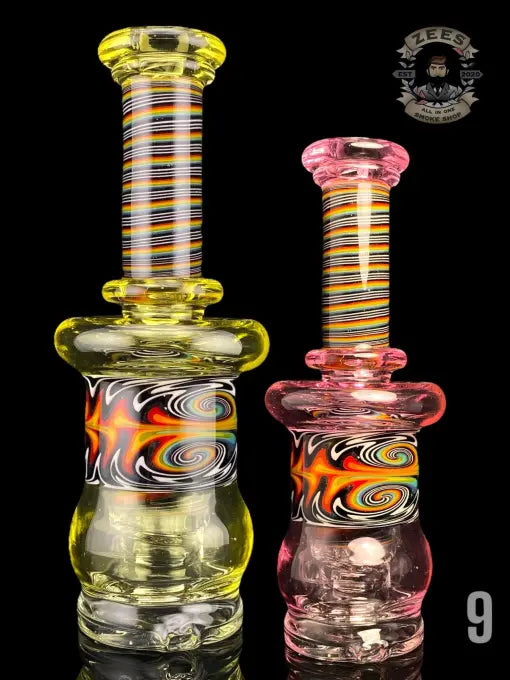 LOGI GLASS ART: WORKED CHUGGER PUFFCO PEAK ATTACHMENT