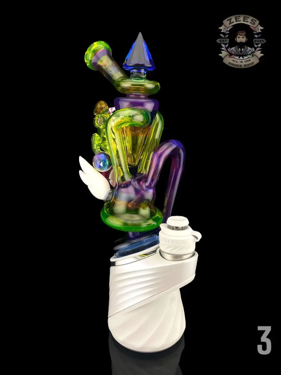 RJ GLASS: HEADY PUFFCO PEAK ATTACHMENT