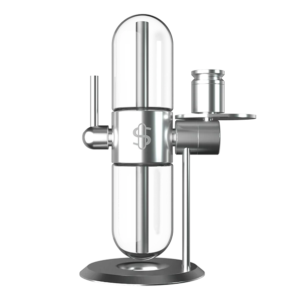 STUNDENGLASS GRAVITY INFUSER (POLISHED SILVER)